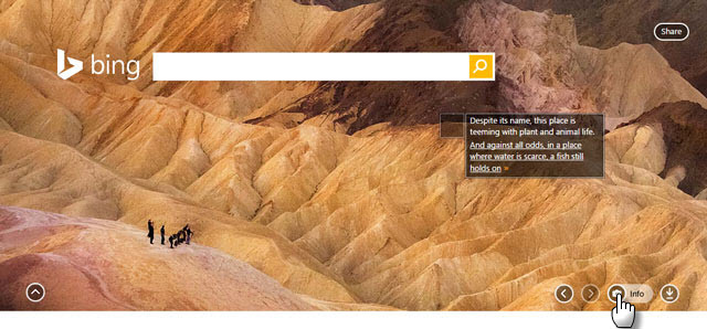 Bing Pagina de imagine