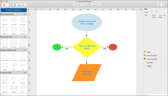 Fluxchart Designer pentru Mac