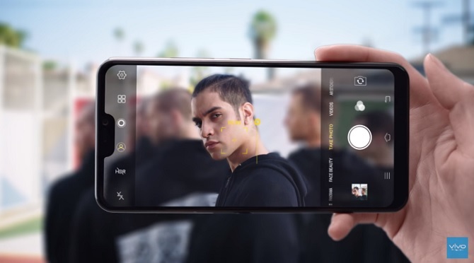 Mod portret Vivo V9