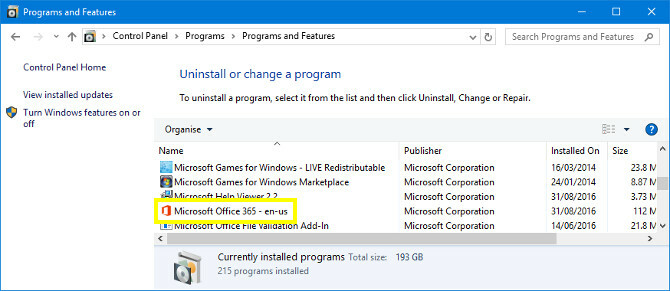 Programe și funcții pe Windows 10