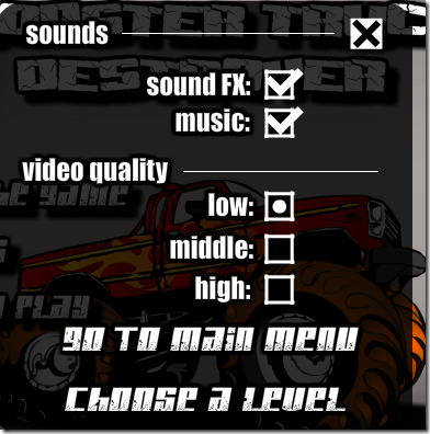 juca monster truck game online