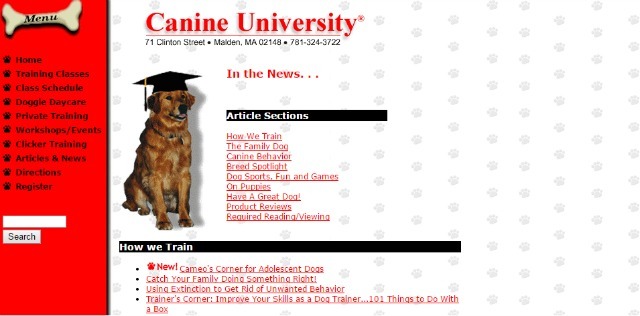 site universitar canin