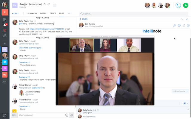 Intellinote: Puneți-vă sarcinile, fișierele, mesajele și întâlnirile online într-un loc video conferință