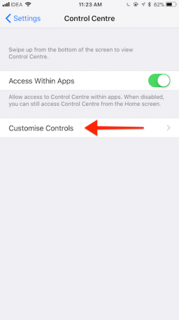 Personalizați Centrul de control iOS 11 4