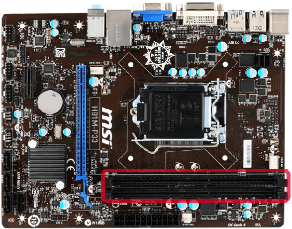 msi placa de baza prezentare ram