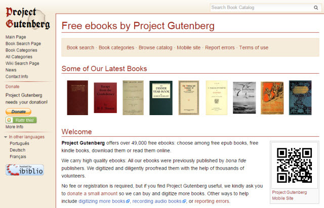 Proiect Gutenberg