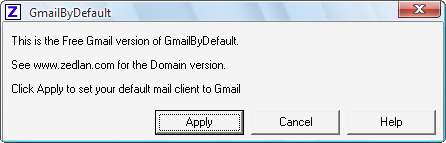 browserul de e-mail implicit gmail