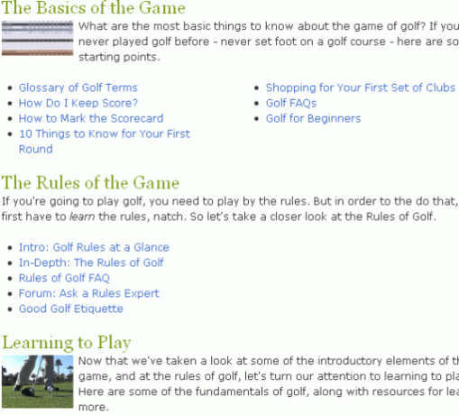 3 mari site-uri web pentru începători să învețe cum să lovească o minge de golf abg1