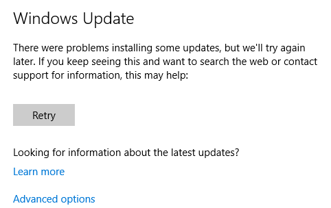 Probleme cu Windows Update