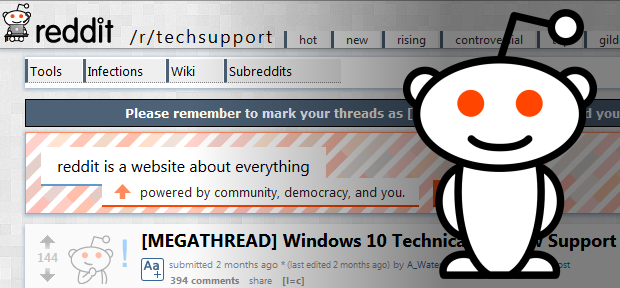 suport tehnic reddit