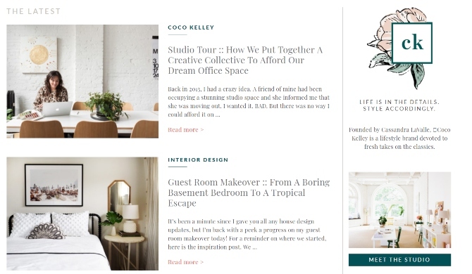 CocoKelley Blog de design interior 