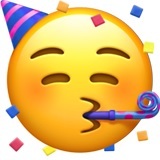 Emoticon celebrare emoji