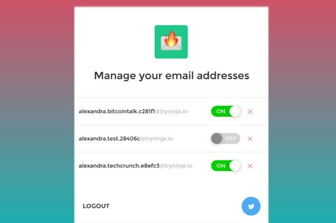 burnermail este cea mai ușoară extensie pentru a gestiona adrese de e-mail de unică folosință gratuite