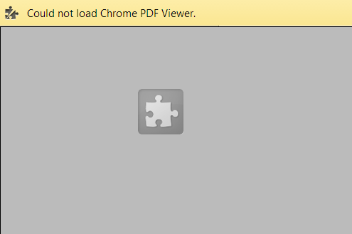 chrome pdf eșuează