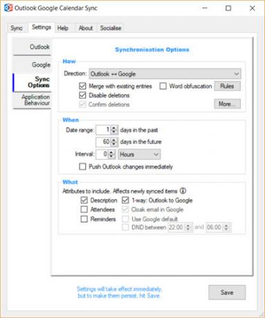 Sincronizare Google Calendar Outlook