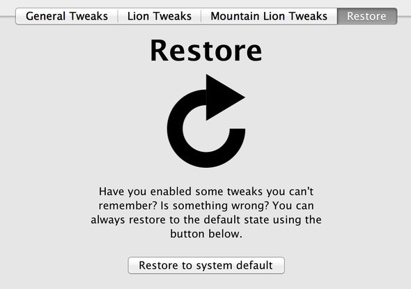 tweak mac os x