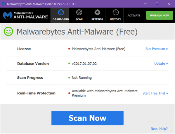 ferestre-întreținere-tool-Malwarebytes