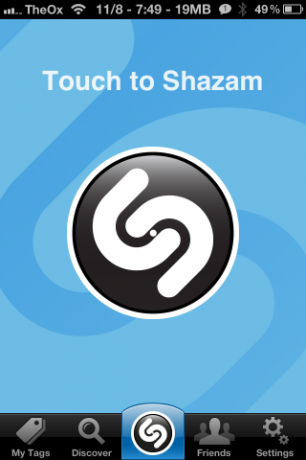 aplicația shazam