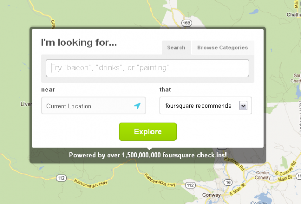 Foursquare lansează versiunea bazată pe browser a motorului de recomandare Explorați [Noutăți] foursquareexplore e1326394743739