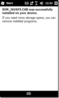 Windows mobile java