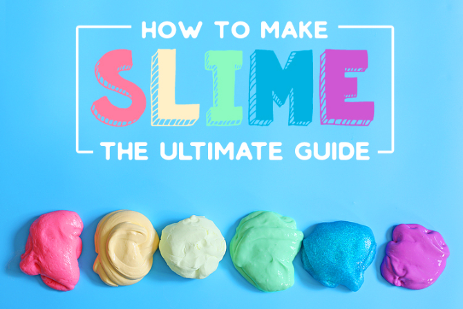 Faceți cinci tipuri diferite de Slime acasă cu ghidul suprem al The Craft Patch pentru DIY Slime 