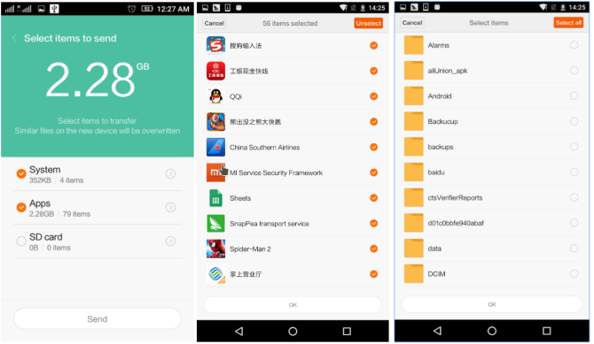 versiuni android xiaomi mi mover