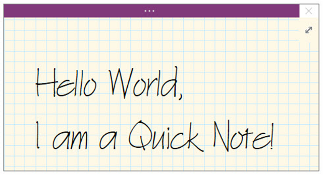 rapid-note OneNote feature-