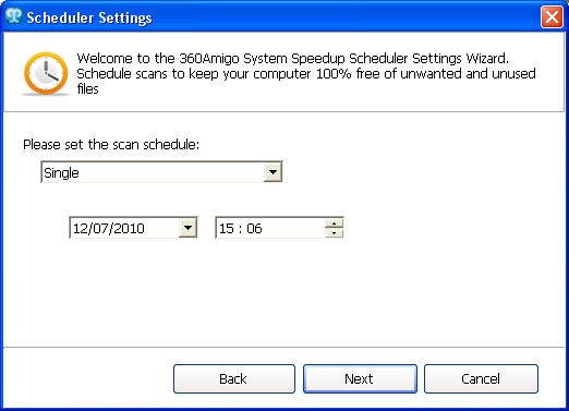 Asistenta Windows Înapoi la Sănătate cu System Speedup Pro [Giveaway] planificator