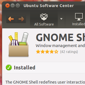 shell de gnome ubuntu