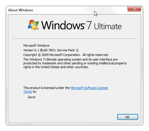 Versiunea Windows WinVer