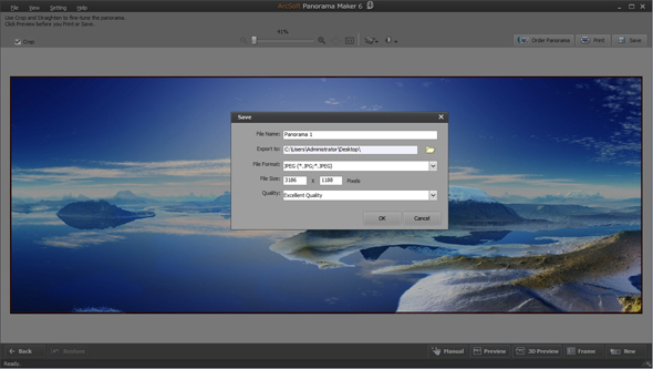 Stitch Together Imagini panoramice cu Arcsoft Panorama Maker 6 [Giveaway] panoramic maker 6 ss6