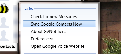 Ferestre client Google Voice