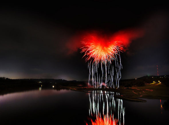 Cum să fotografiezi un satan afișat artificii