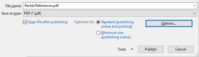 Cum se creează rapoarte și documente profesionale în Microsoft Word Publish sub formă de PDF sau XPS