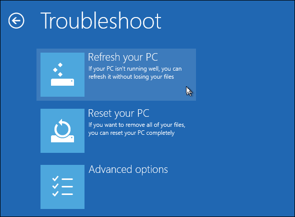 reparați Windows 8 bootloader