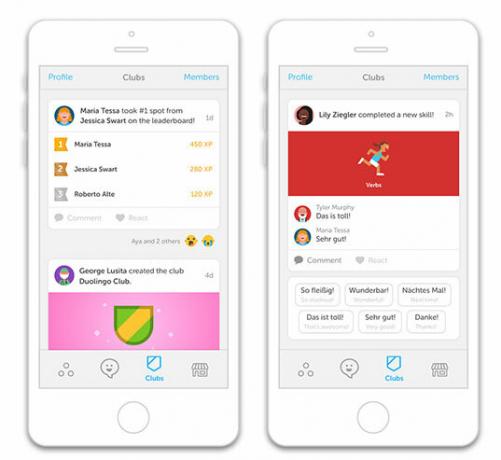 Cluburi Duolingo
