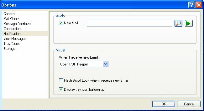 Verificați toate e-mailurile și primiți alerte prin e-mail cu o notificare de configurare POP Peeper (Windows )11