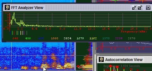 Voce vizibilă cu sonogramă - software puternic cu spectrograma vocală sono10