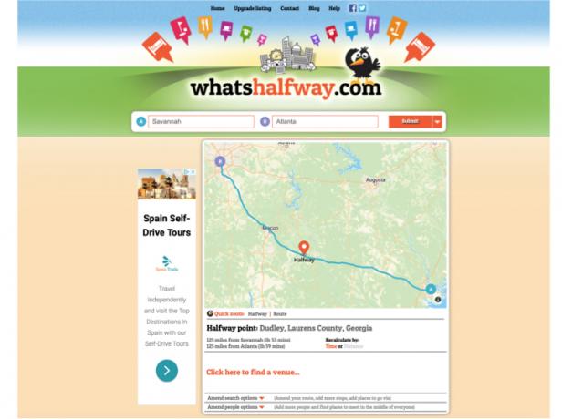 WhatsHalfway Halfway Point