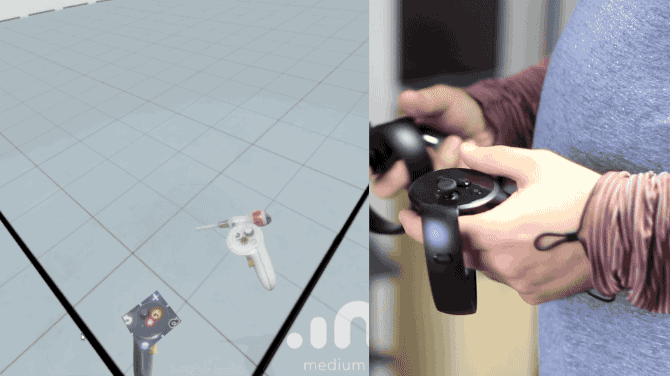 Oculus Touch VR Controlers Review Oculus medium gif