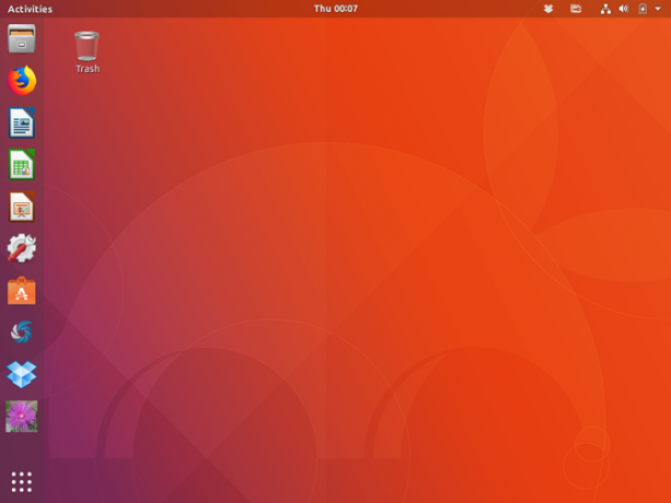 Ubuntu 17.10 cu mediul desktop Ubuntu