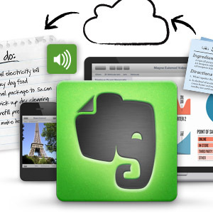 aplicația evernote iphone