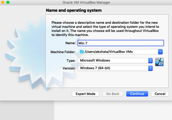 Configurarea Windows cu VirtualBox pe Mac