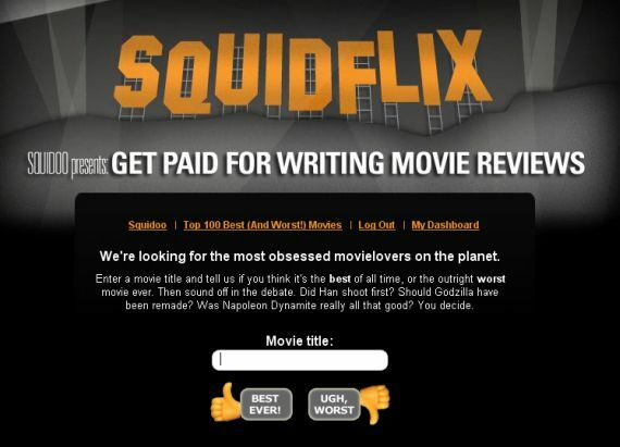 Cum să scrii o revizuire de filme online și să câștigi bani cum o faci squidflix