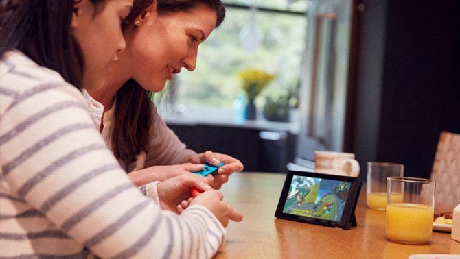 Modul de pe tableta Nintendo Switch