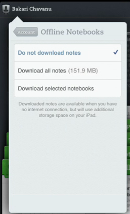 aplicația evernote iphone