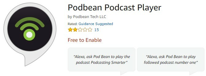 Podbean pentru podcasturi ecou amazon