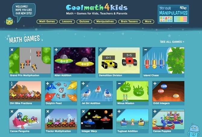 Joc educativ pentru copii - Coolmath4kids