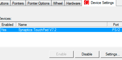 cum dezactivați touchpad-ul