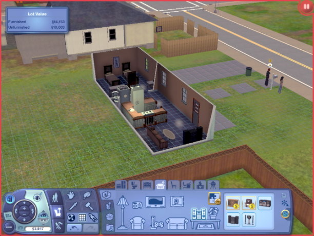 Instrumentul pentru construirea locuințelor Sims 3